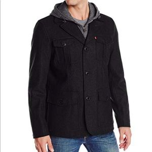 LEVI - men’s wool blend field jacket